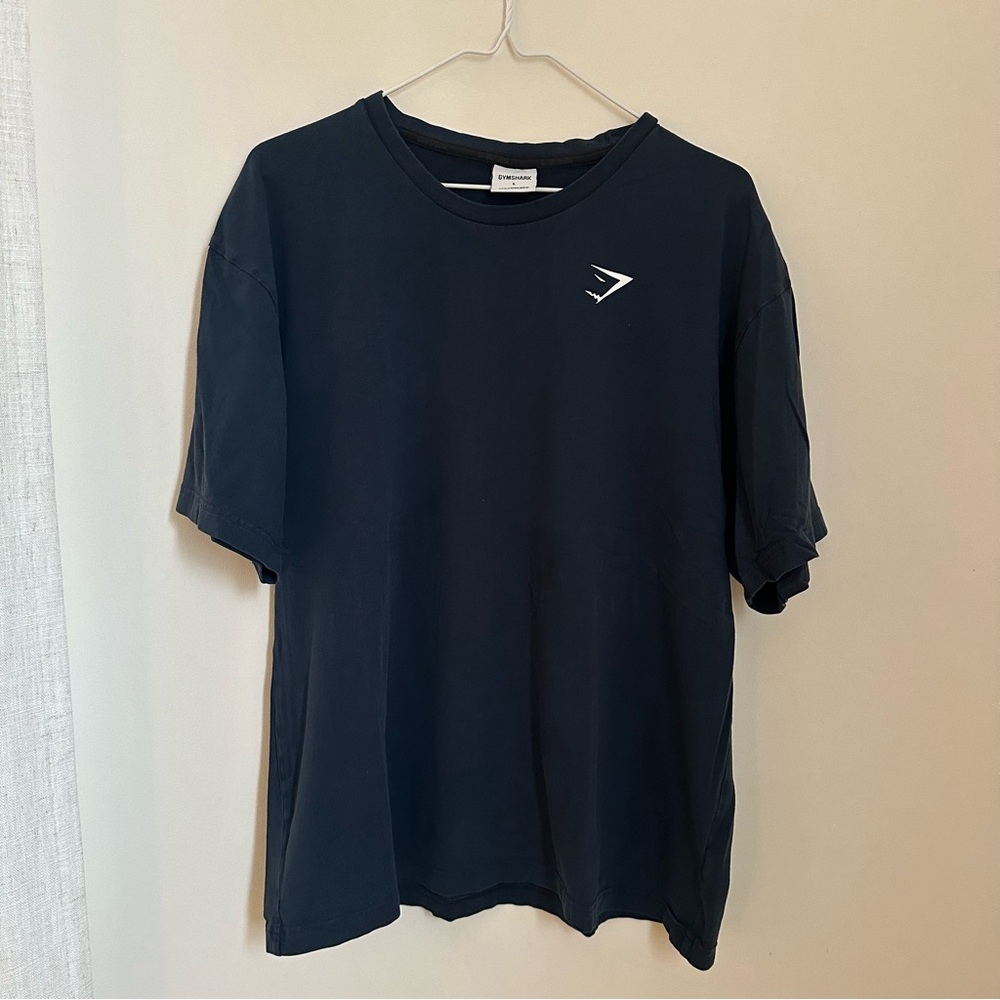 Gymshark Navy Blue Short Sleeve Workout Tee